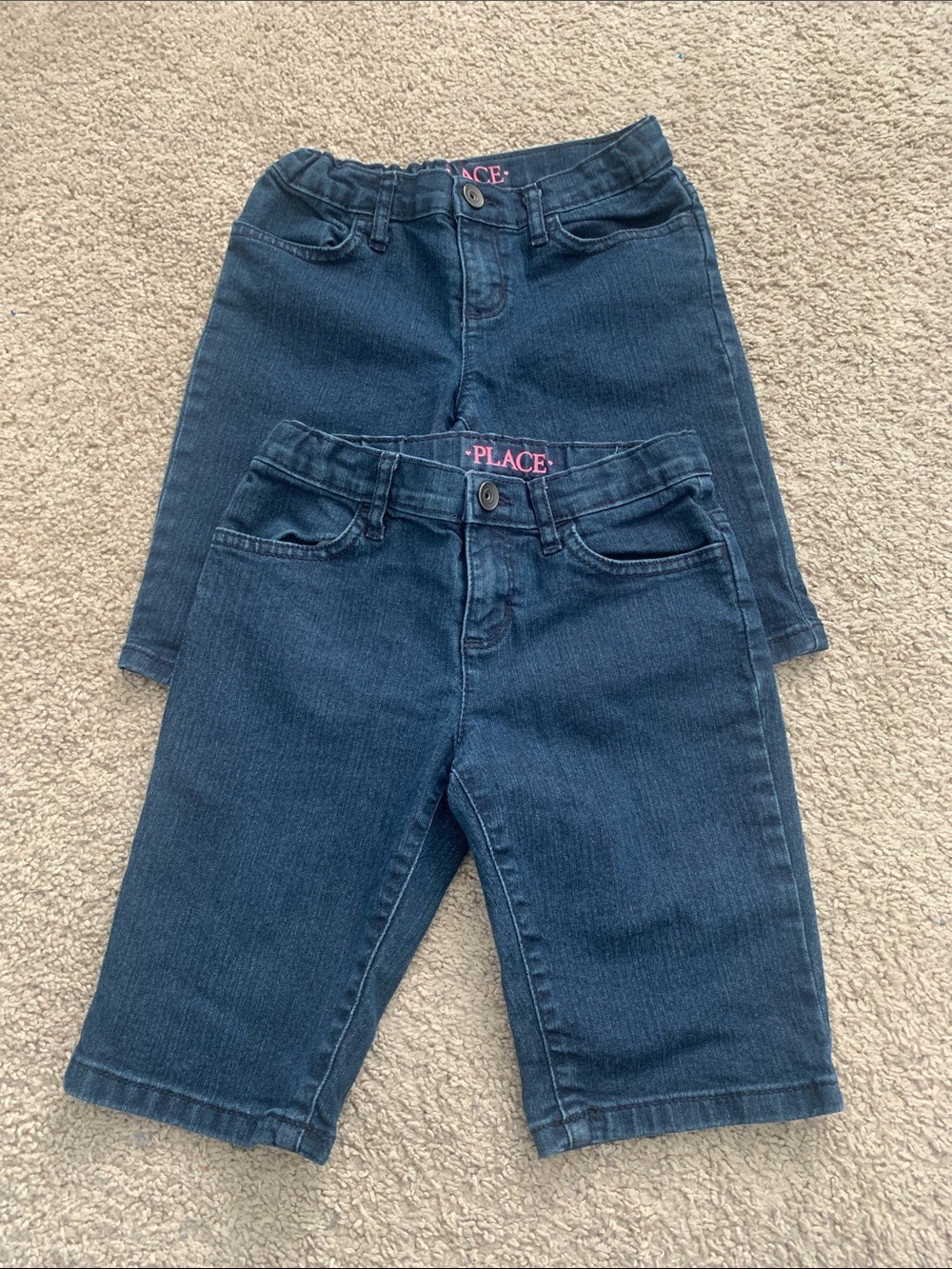 Children Place Denim Capri Shorts Girls 6x/7